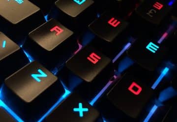 keyboard, gamer, computer