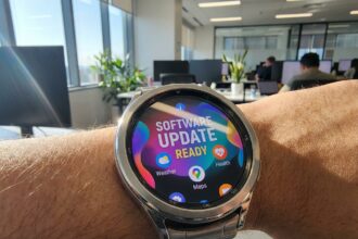 mise à jour galaxy watch