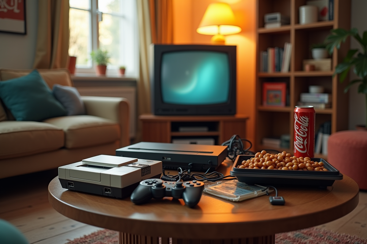 console rétro